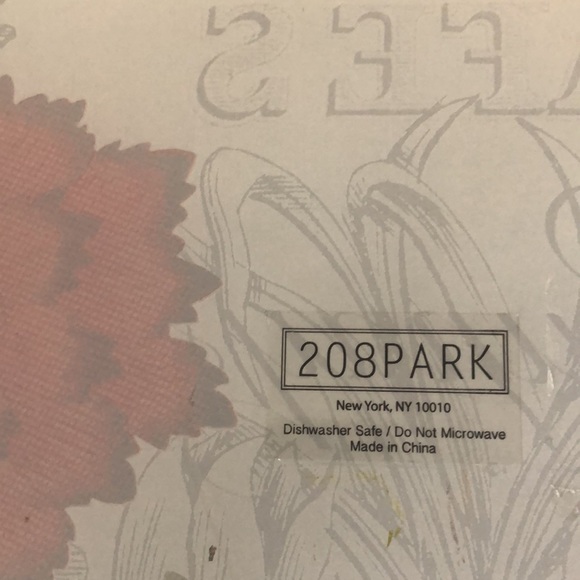 💜Serving platter/decorative platter with butterfly and flowers💜 - Picture 4 of 6